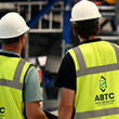 ABTC workers overlooking production at recycling facility.